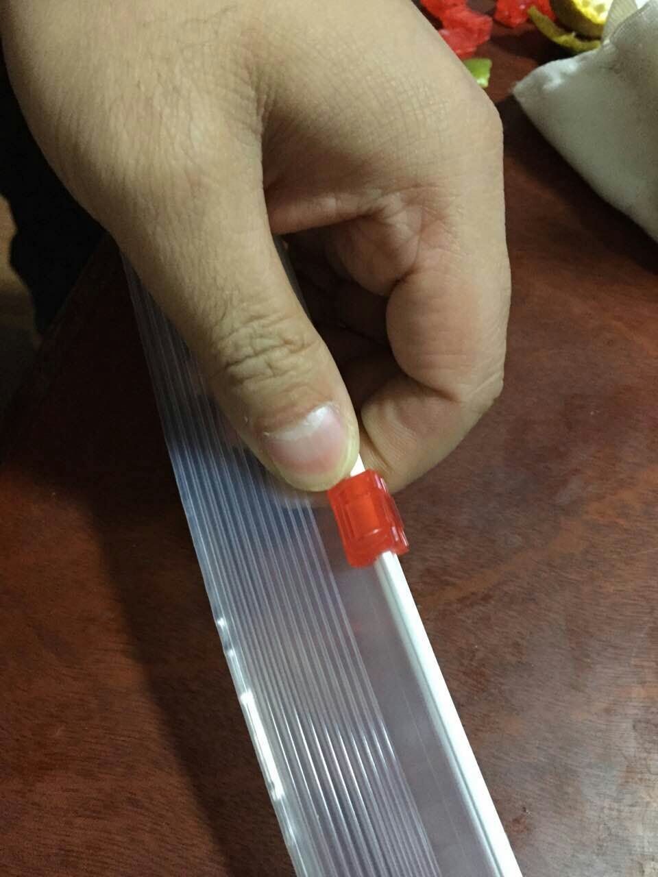 滑扣拉链